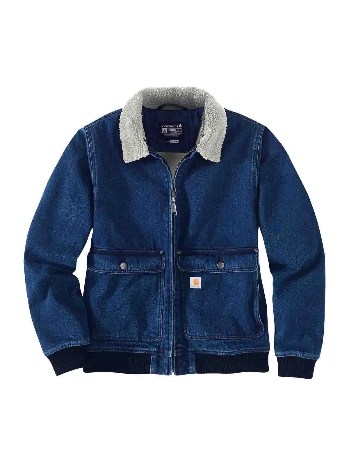 105446&#x20;Women&#x27;s&#x20;Work&#x20;jacket&#x20;Denim&#x20;Sherpa&#x20;Lined&#x20;-&#x20;Carhartt