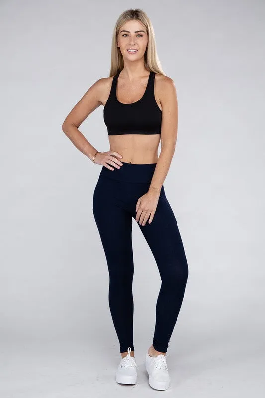 Active Leggings Featuring Concealed Pockets