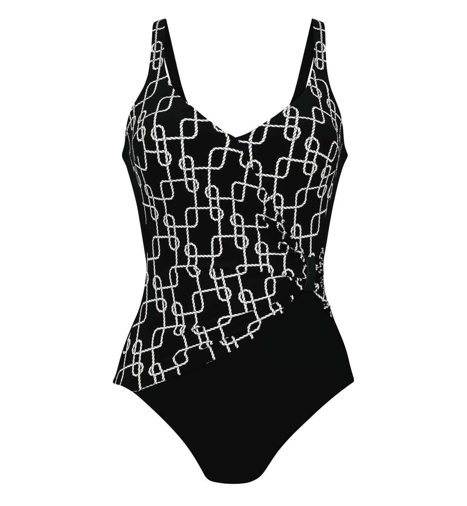 Anita Elegance Charm Elea One-Piece Swimsuit (7339) - Black/White
