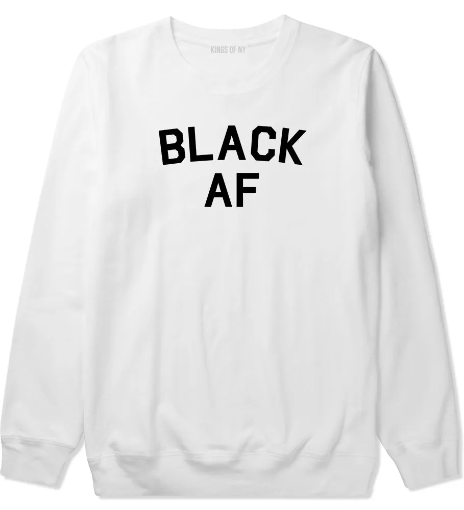 Black AF Mens Crewneck Sweatshirt