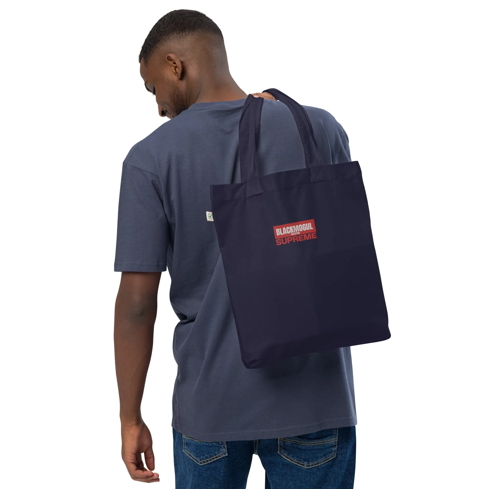 Black Mogul Supreme Organic fashion tote bag