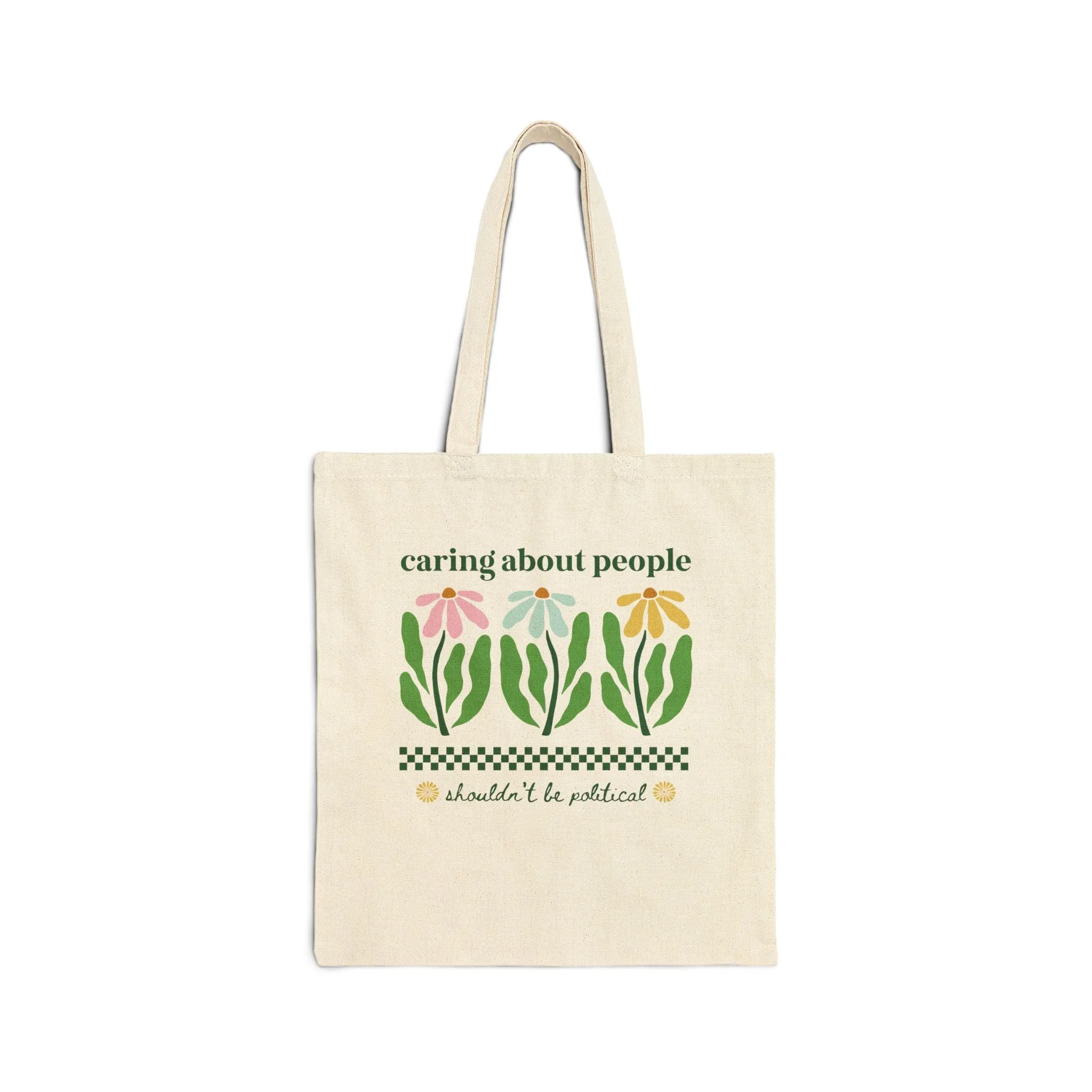 Caring About People Tote
