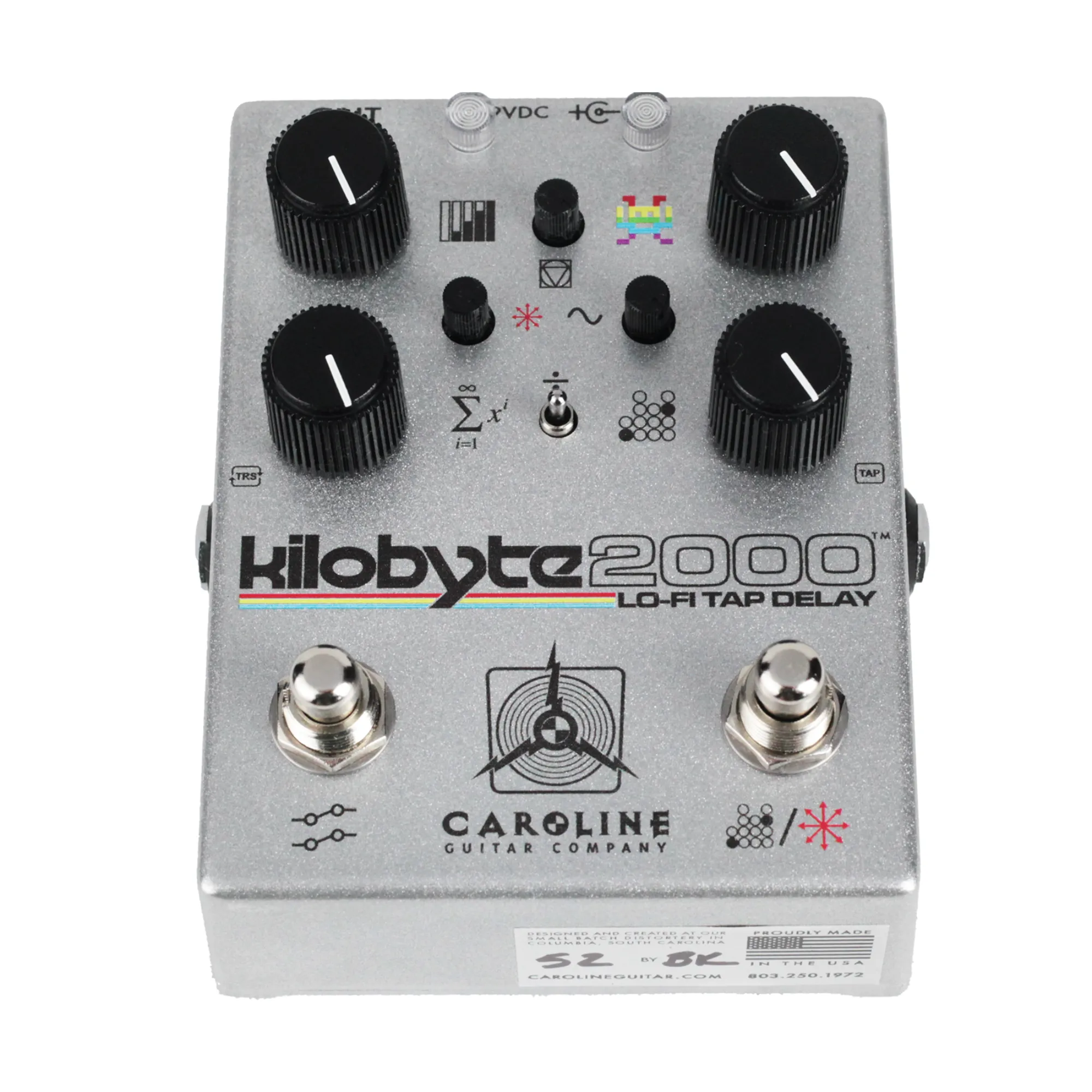 Caroline Kilobyte 2000 Lo-Fi Tap Delay Effect Pedal