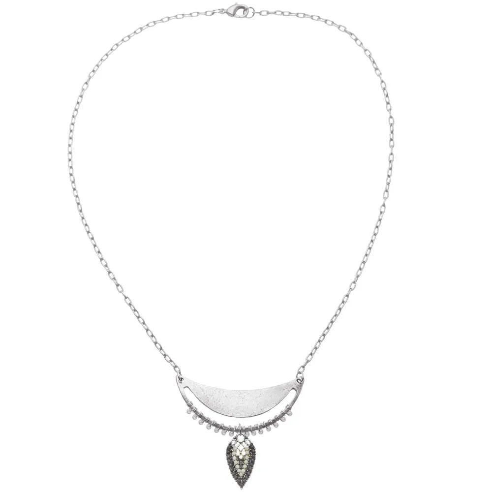 Crescent Arc Necklace