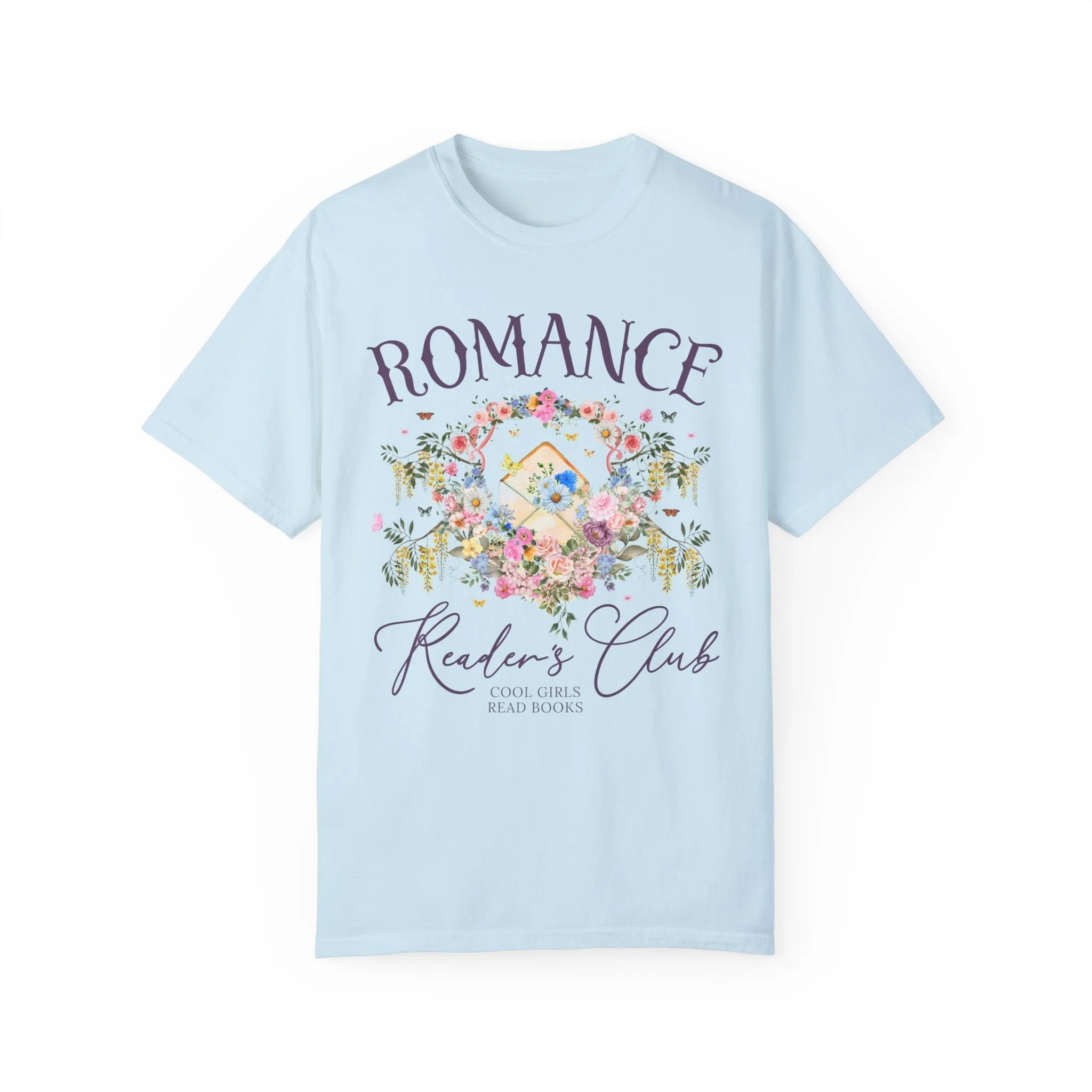 Cute Floral Romance Reader Shirt