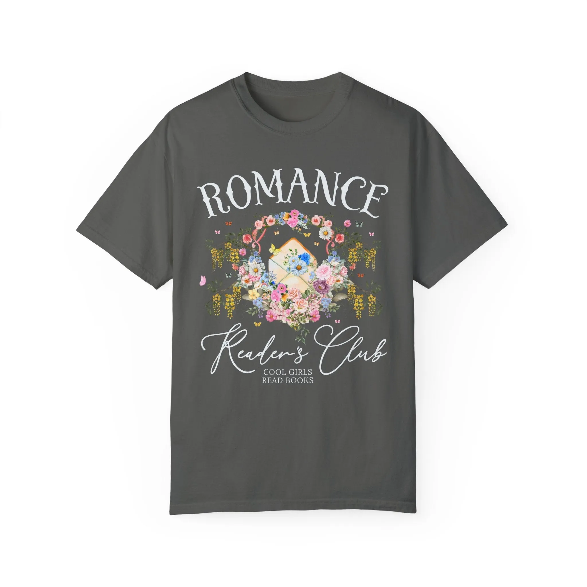 Cute Floral Romance Reader Shirt