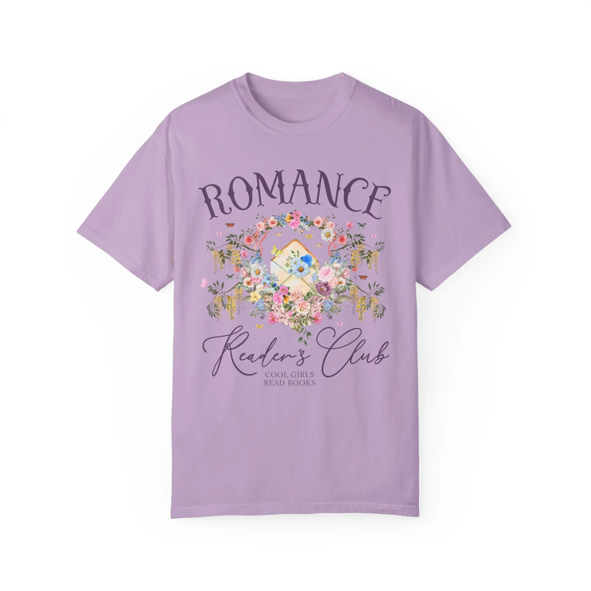 Cute Floral Romance Reader Shirt