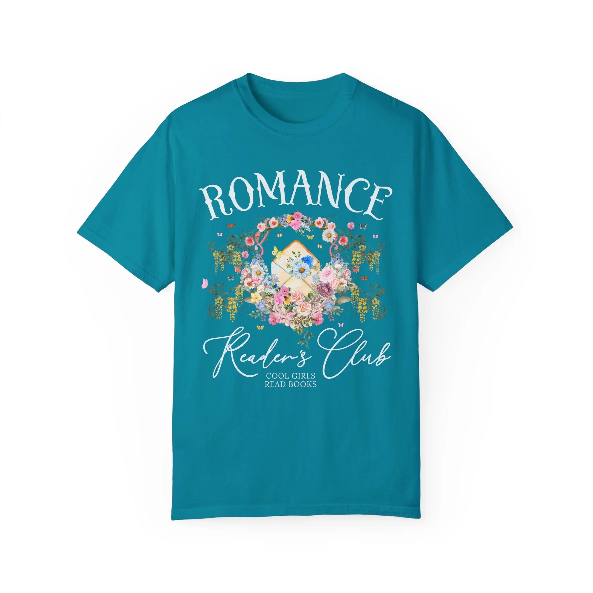 Cute Floral Romance Reader Shirt