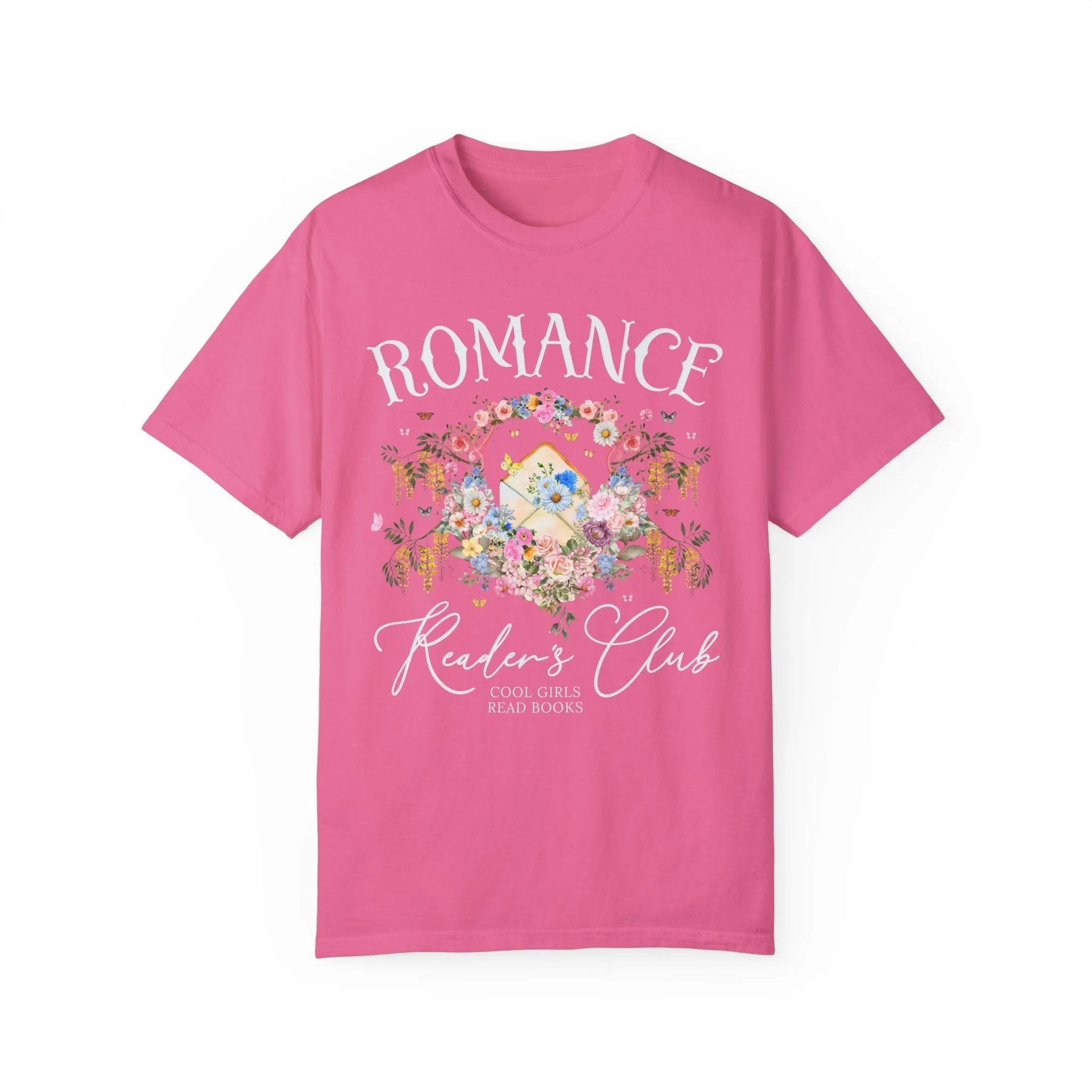 Cute Floral Romance Reader Shirt