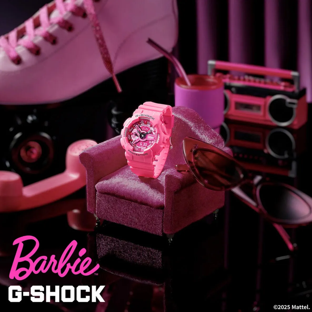 G-Shock x Barbie Limited Edition GMA-S110BE-4A