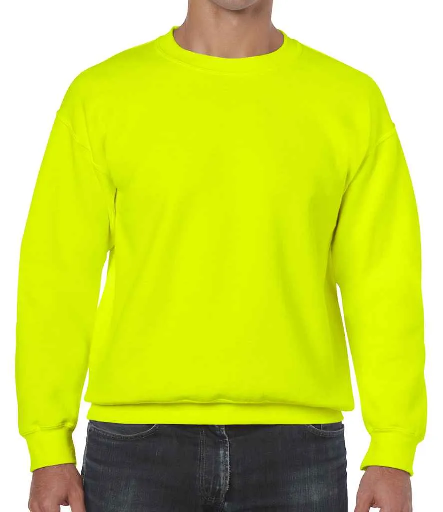 Gildan Heavy Blend Sweatshirt - Brown, Green, Yellow, Orange