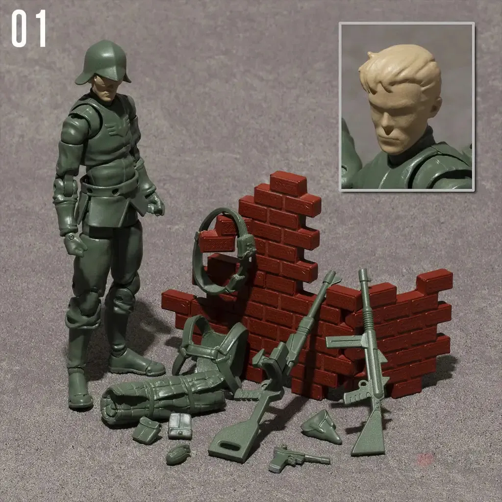 G.M.G PROFESSIONAL Mobile Suit Gundam Principality of Zeon General Soldier Set (Packaging with special box)