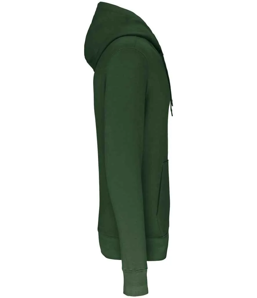 Kariban Kids Eco Friendly Hooded Sweatshirt | Forest Green