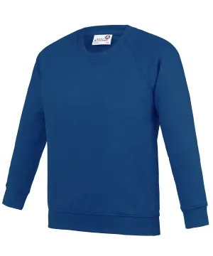 Kids Academy raglan sweatshirt | Academy Deep Royal