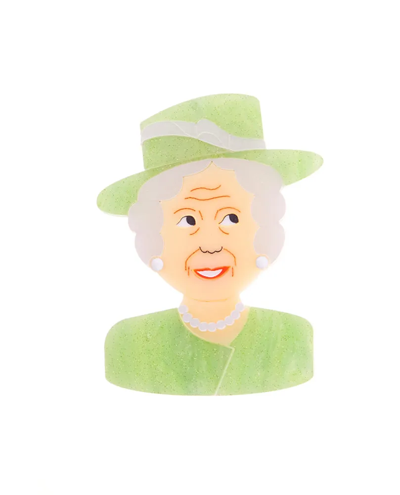 Marble Effect Queen Brooch