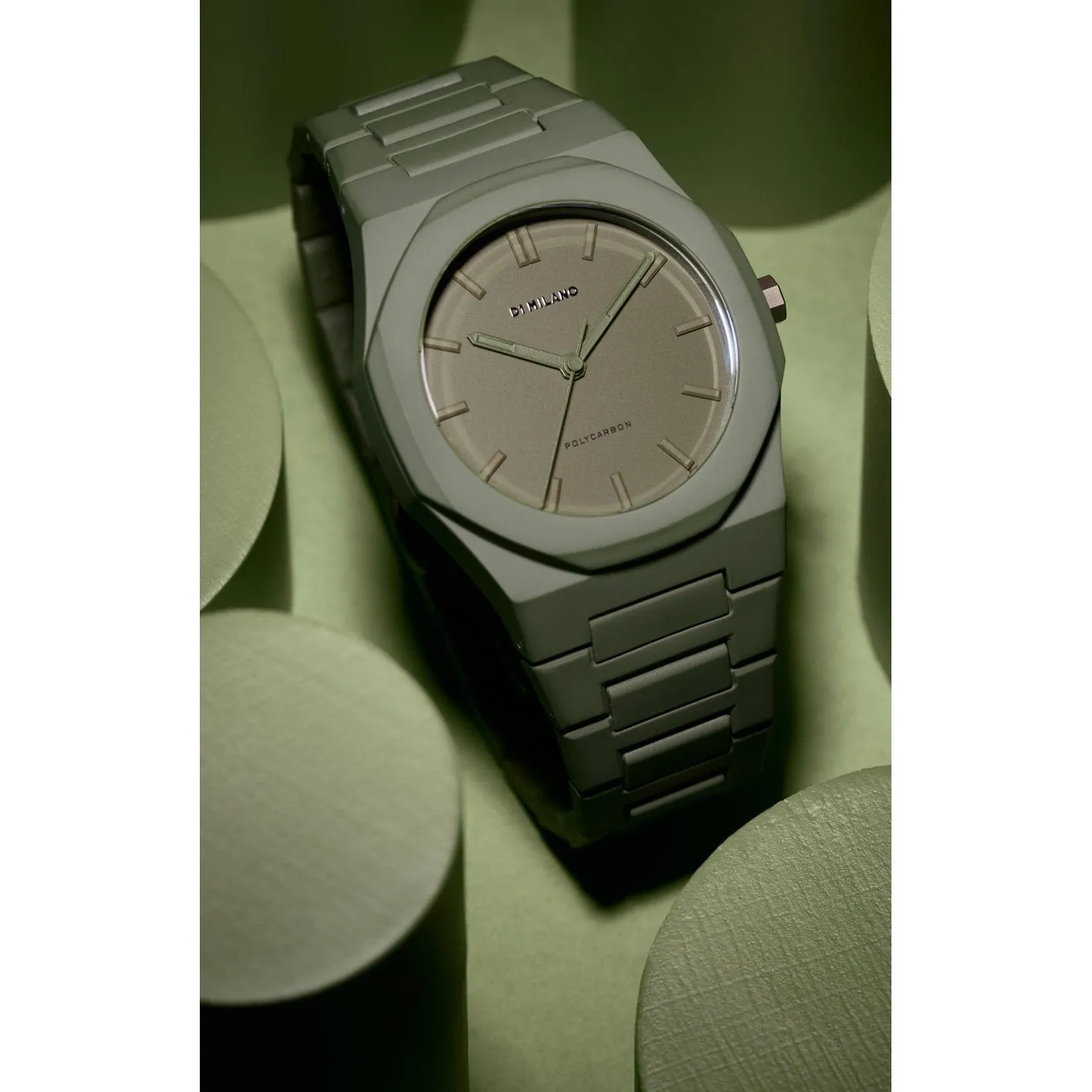 Men's Military Green Watch (D1-PCBJ22)