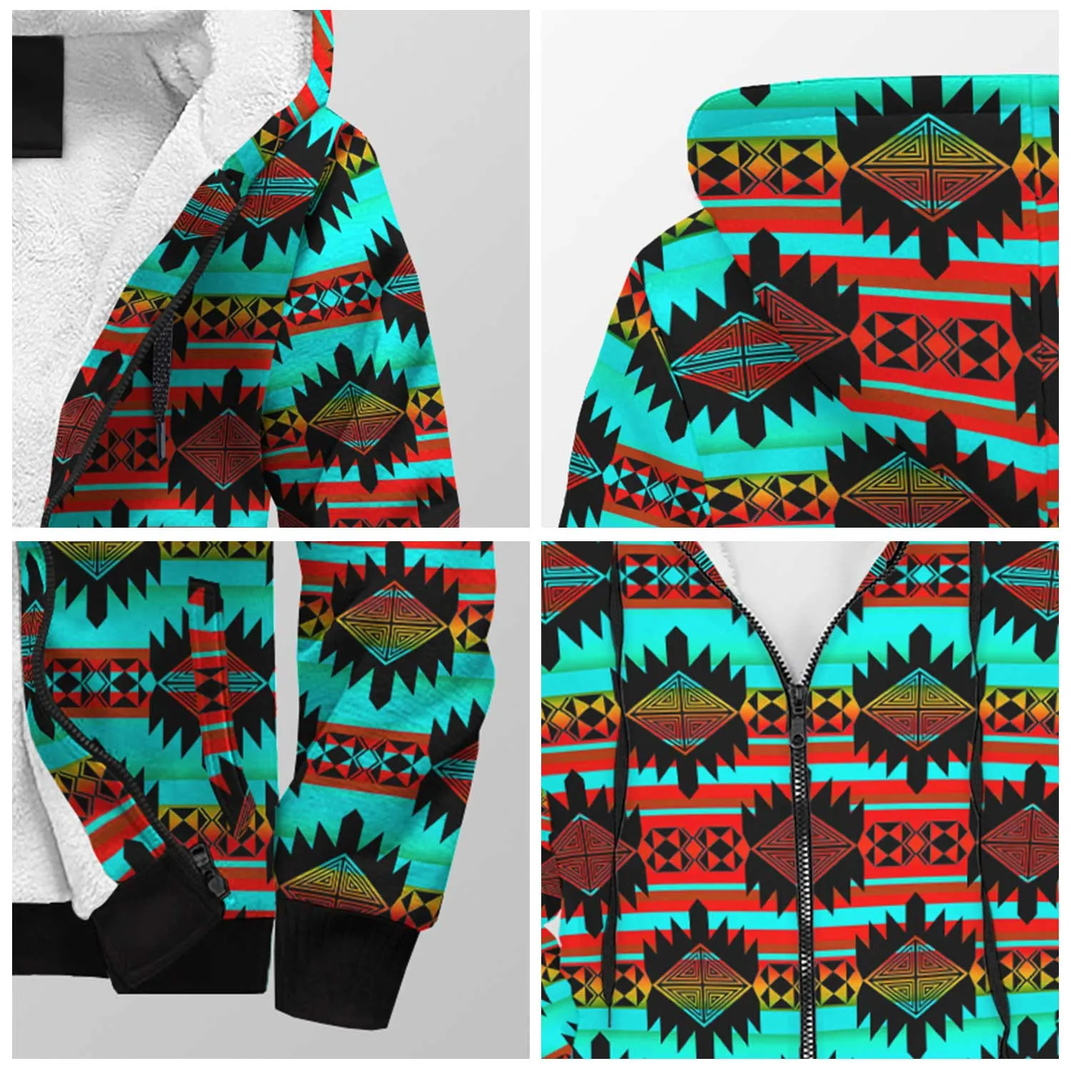 Okotoks Arrow Sherpa Hoodie