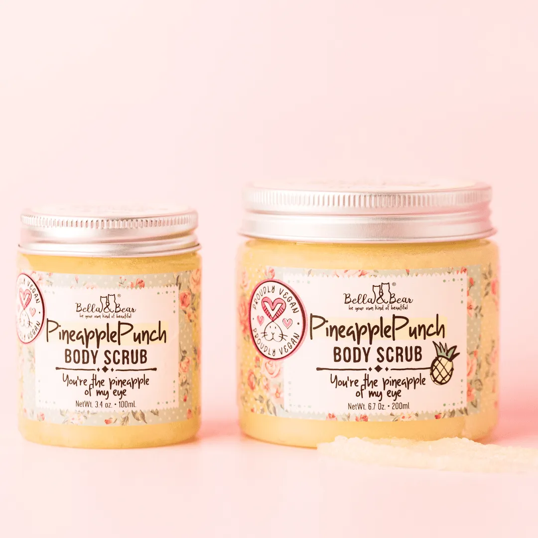 Pineapple Punch Body Scrub Exfoliator Travel Size 3.4oz