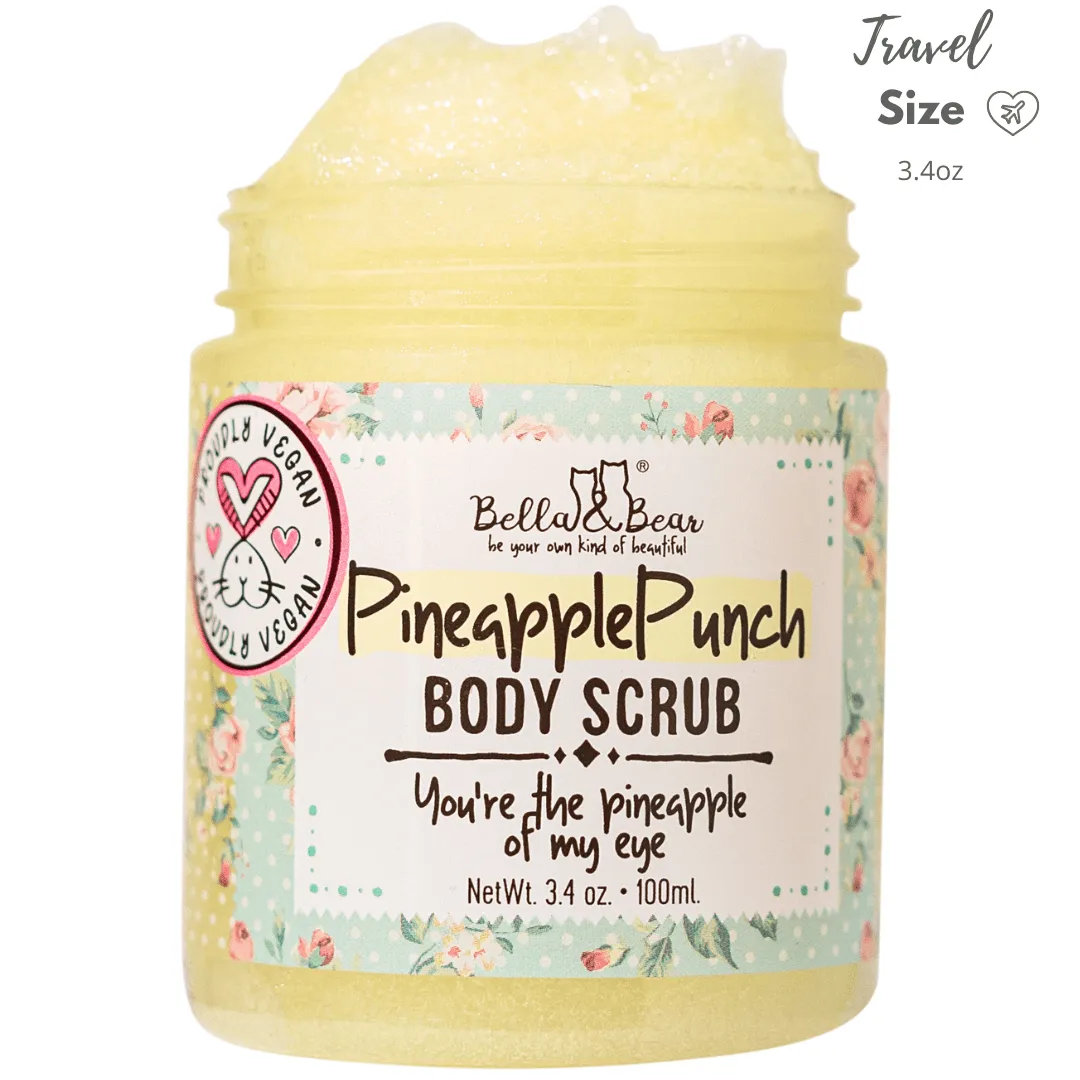 Pineapple Punch Body Scrub Exfoliator Travel Size 3.4oz