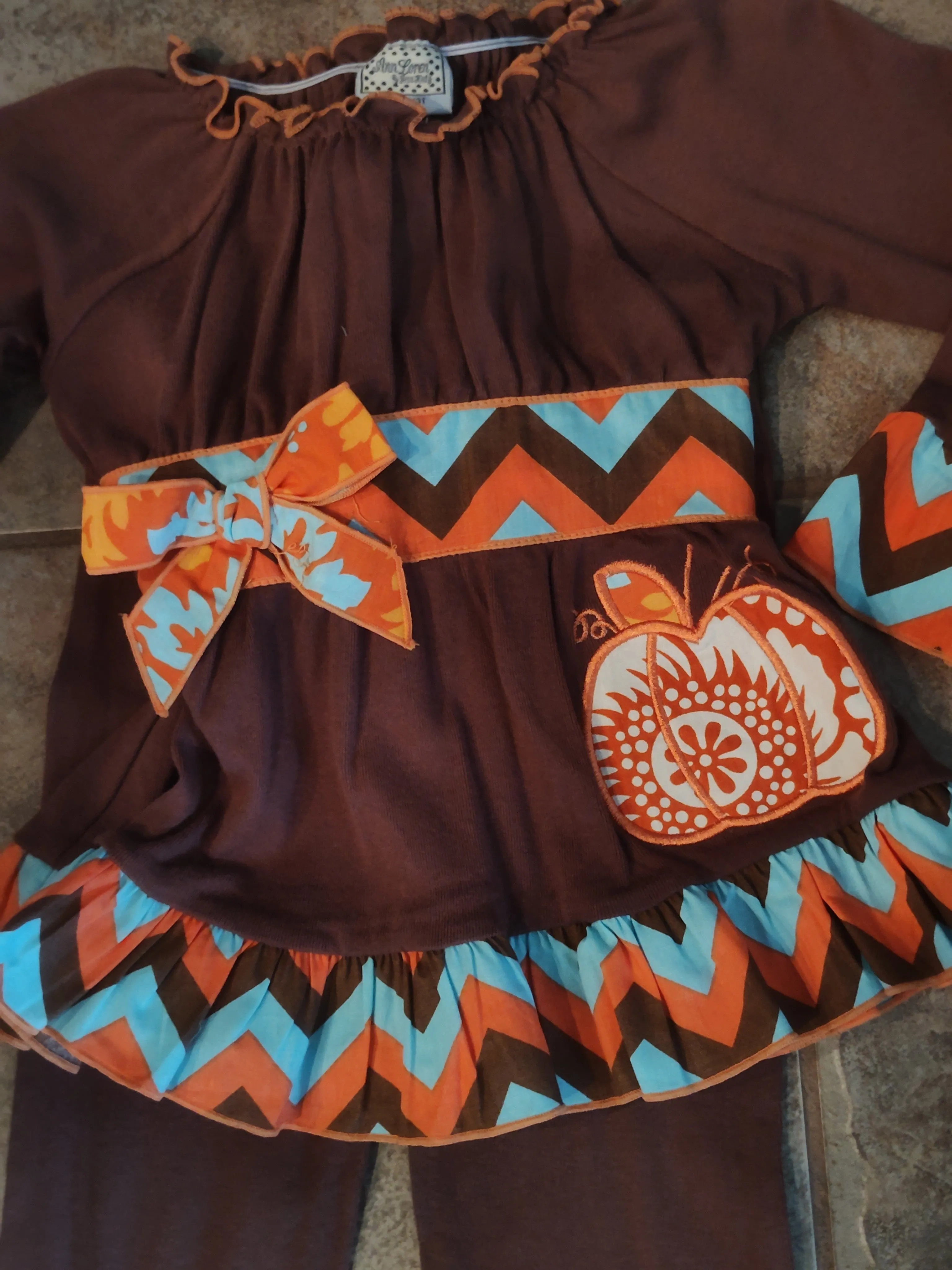 Pumpkin Tunic and Legging Set | Ann Loren