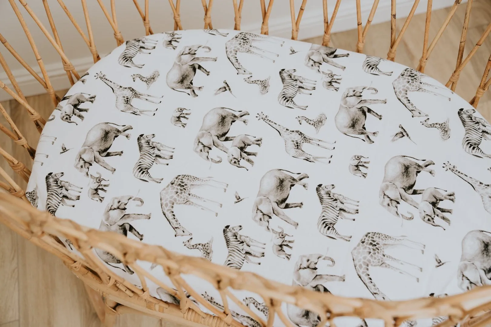Regular Bassinet Waterproof Sheet  - Baby Dont Herd Me