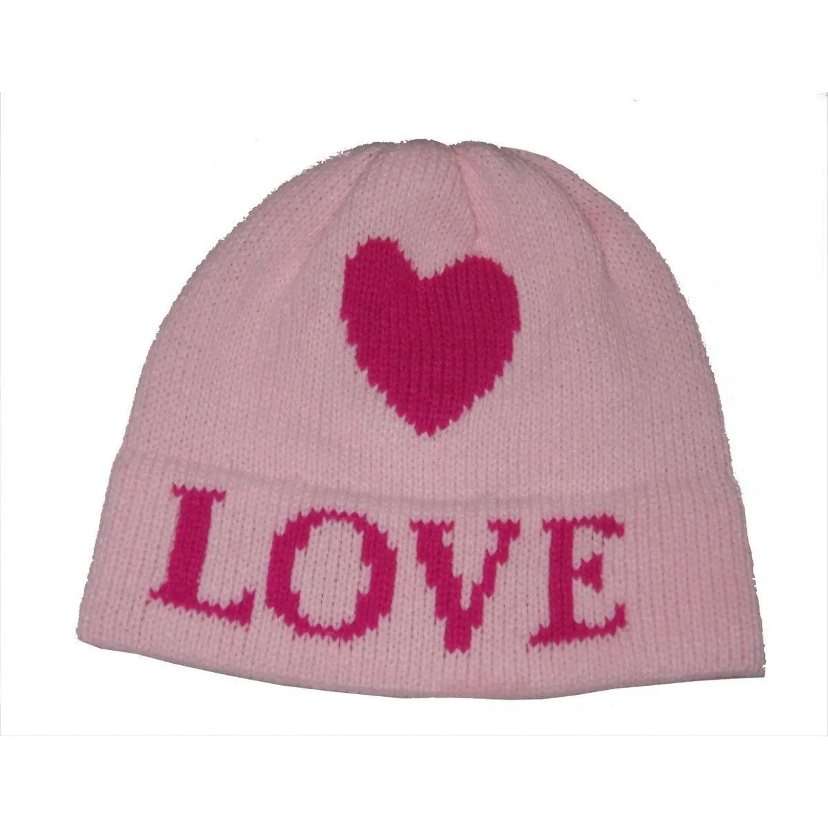 Single Heart Personalized Knit Hat
