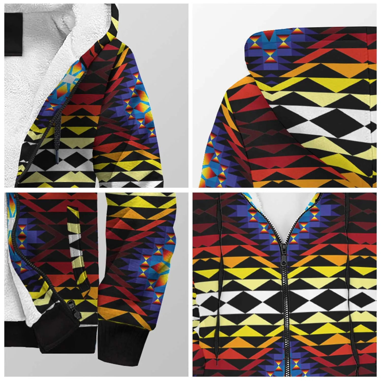 Sunset Blanket Sherpa Hoodie