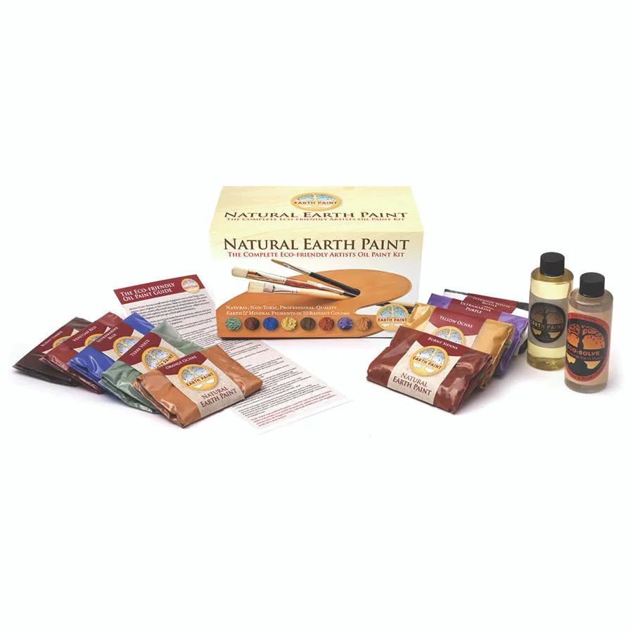 The Complete Eco-Friendly Oil Paint Kit