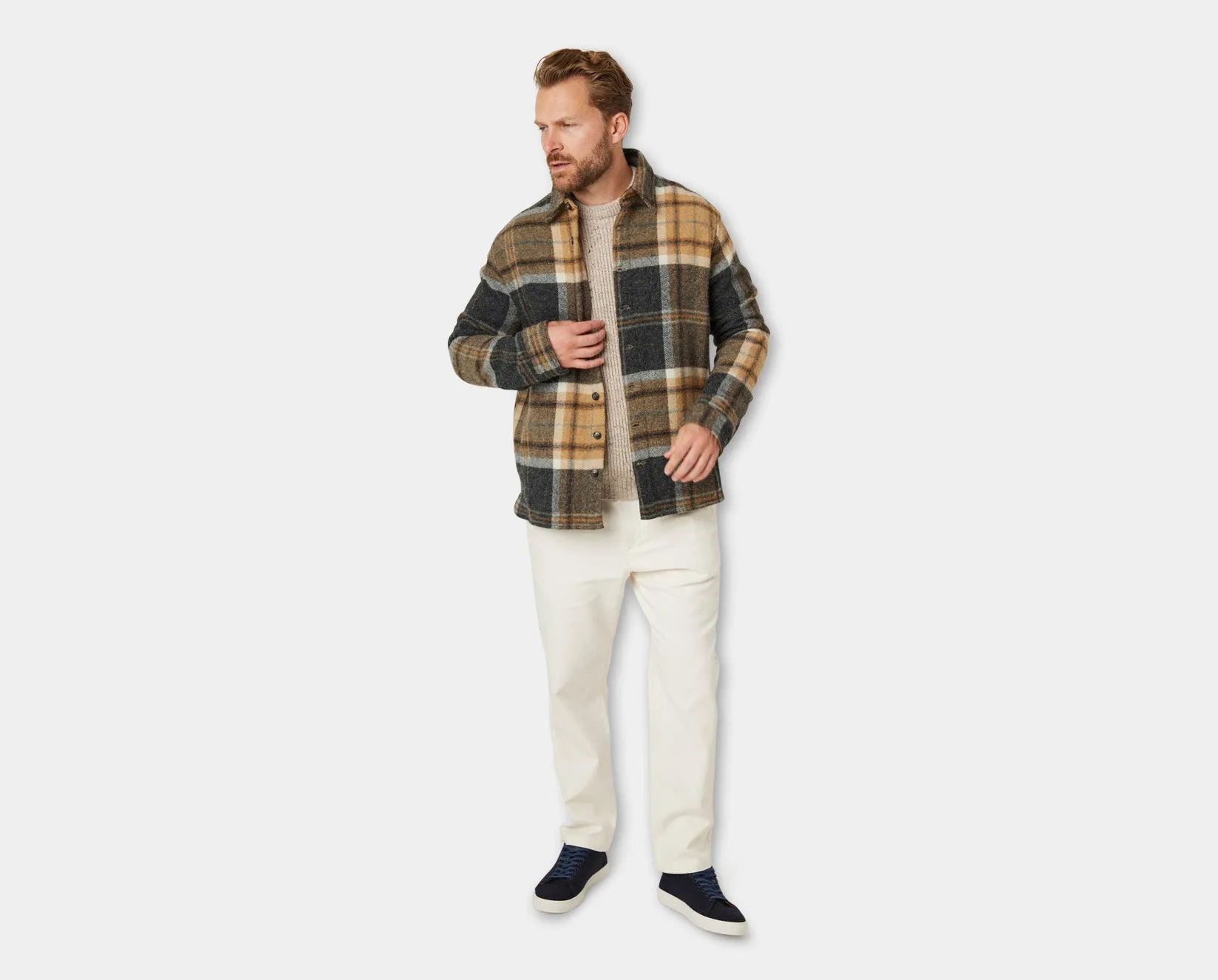 Wool Overshirt - Barney