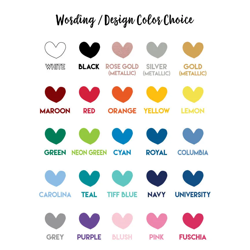 Your Custom Wording Hoodie Sweatshirt | Any wording or color